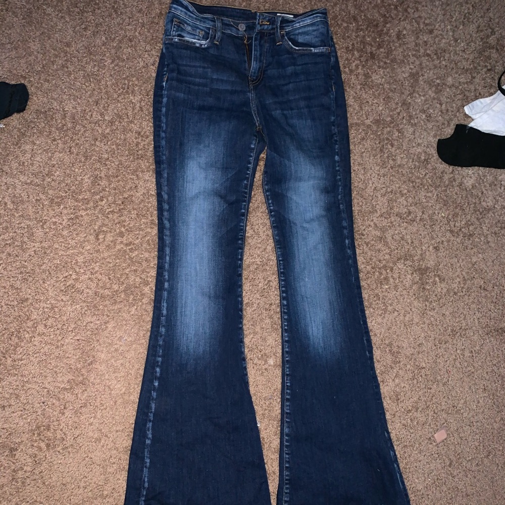 Bell bottom jeans